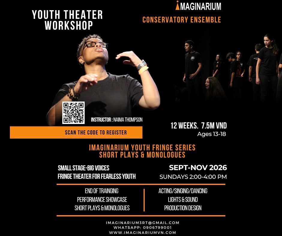 Youth Theater Workshop (Sep–Nov 2026) | Ages 13–18